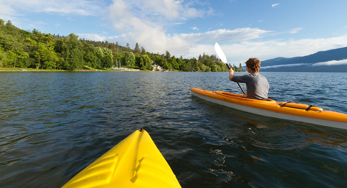 Kayaking in Penticton